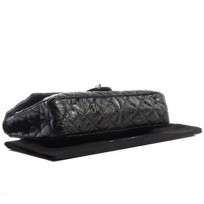 Chanel Glazed Calfskin 2.55 Reissue 226 Flap Black 4 of 8