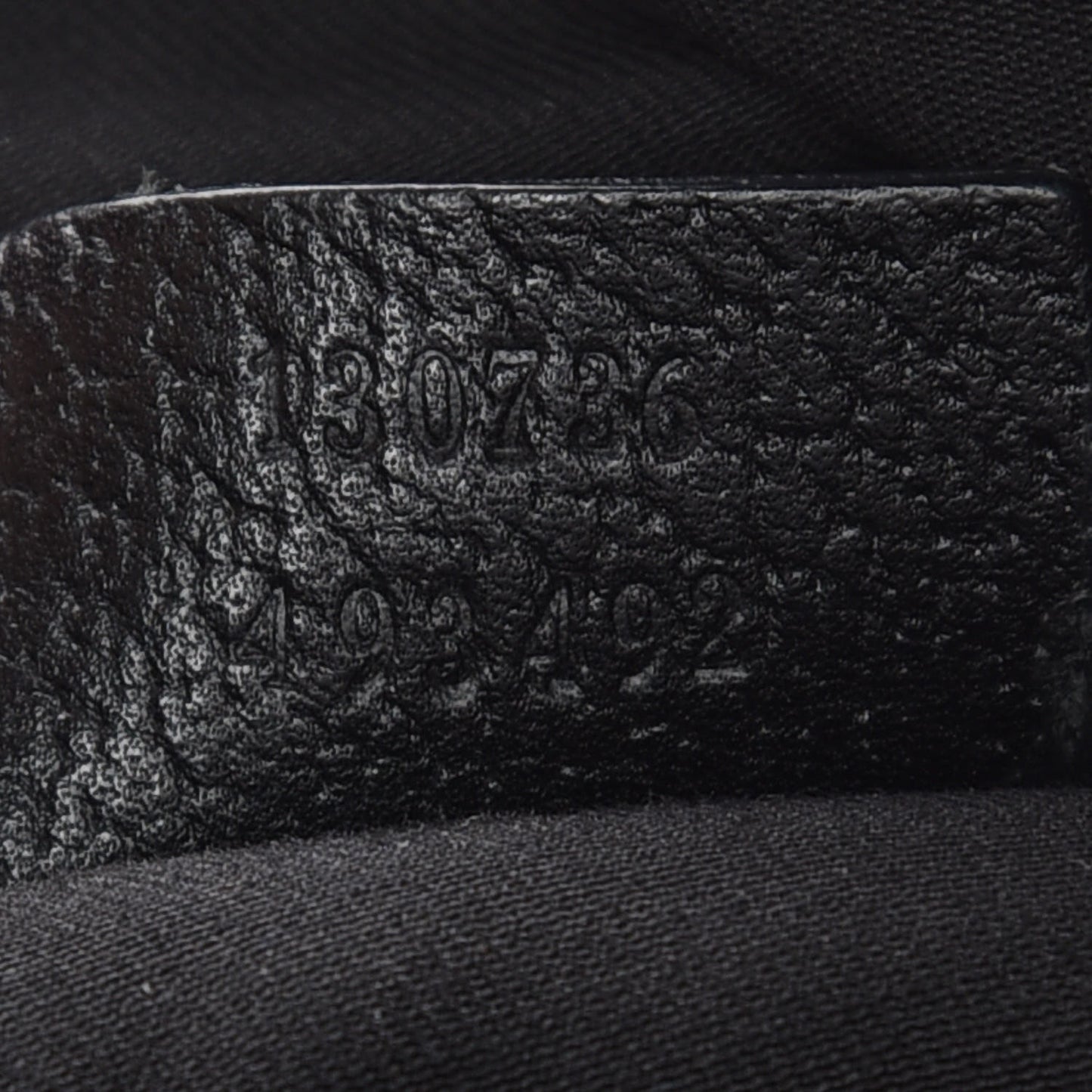 Monogram Medium Abbey Shoulder Bag Black