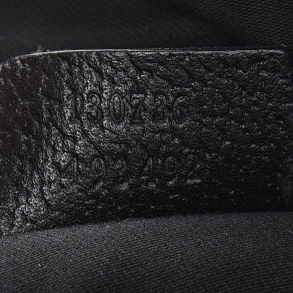 Gucci Monogram Medium Abbey Shoulder Bag Black 9 of 10