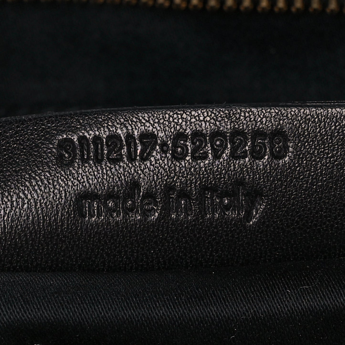 Sheepskin Large Cabas ChYc Black