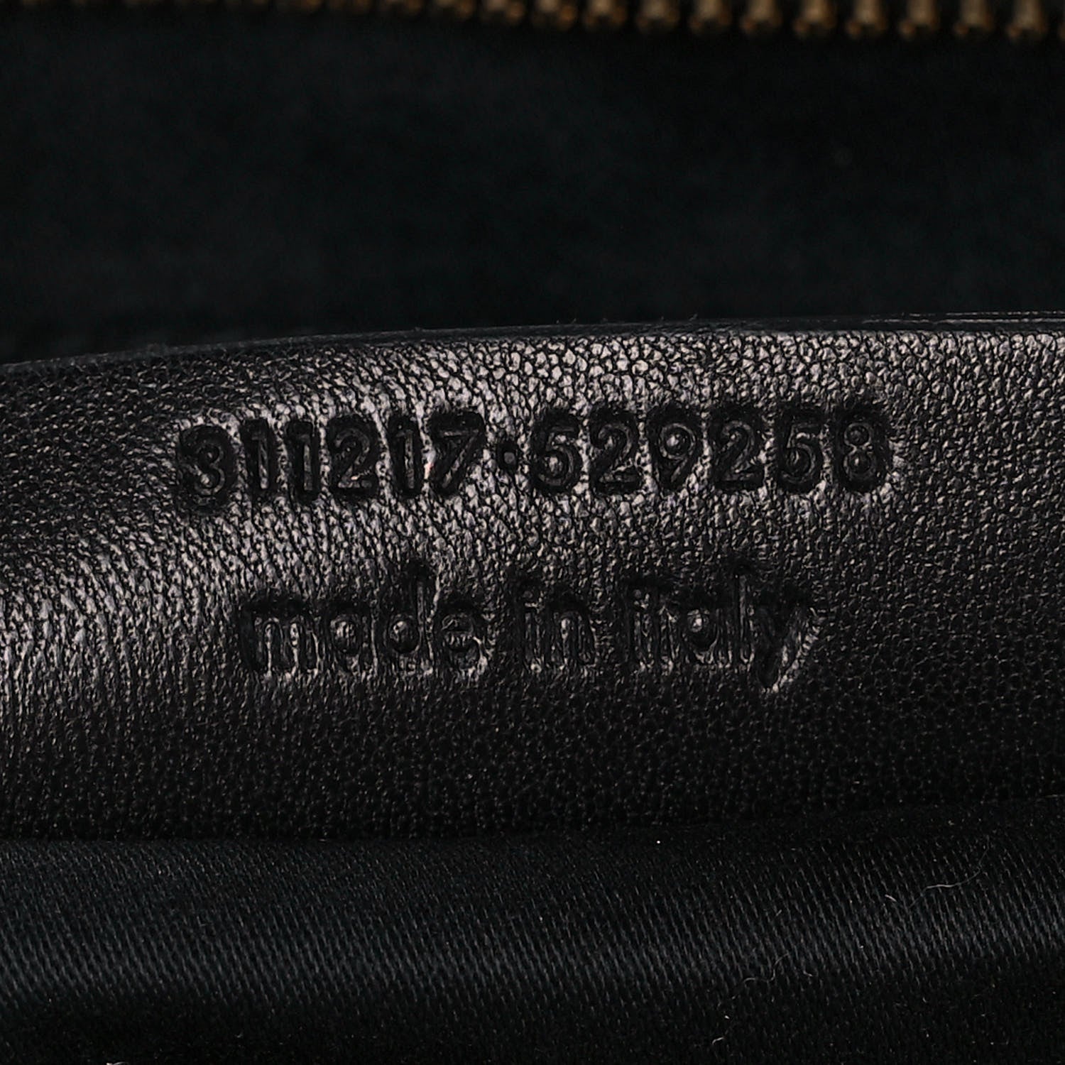 Saint Laurent Sheepskin Large Cabas ChYc Black 7 of 14