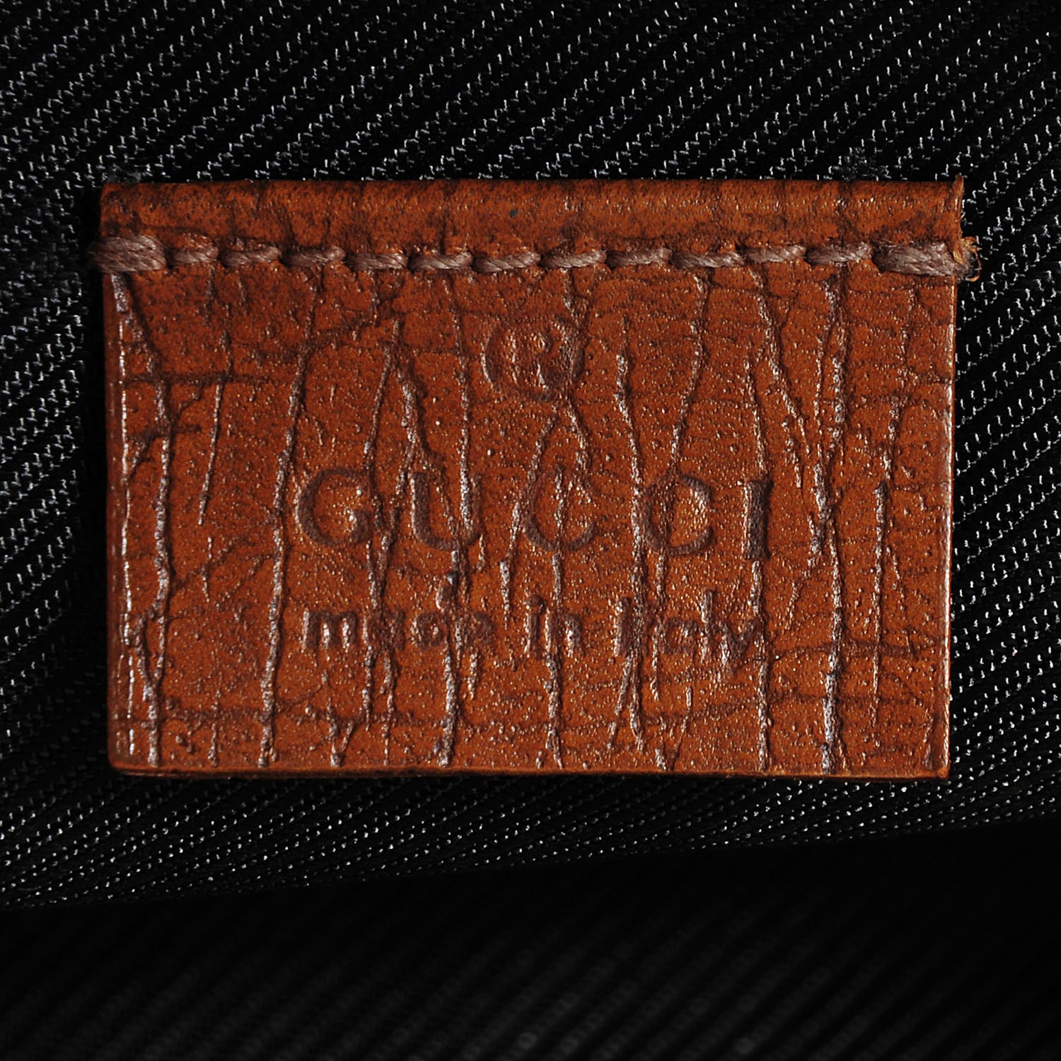 Gucci Monogram Boat Pochette Brown 6 of 7