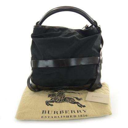 Burberry Canvas Medium Bridle Gosford Hobo Black 3 of 9