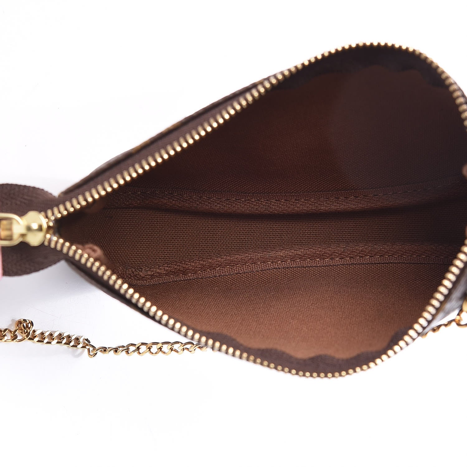 Louis Vuitton Monogram 2016 Christmas Animation Mini Pochette Accessories Rose Ballerine 5 of 7