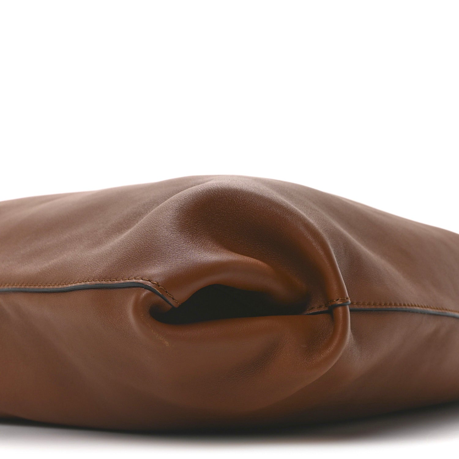 Burberry Calfskin Large Grommet Hobo Tan 9 of 9