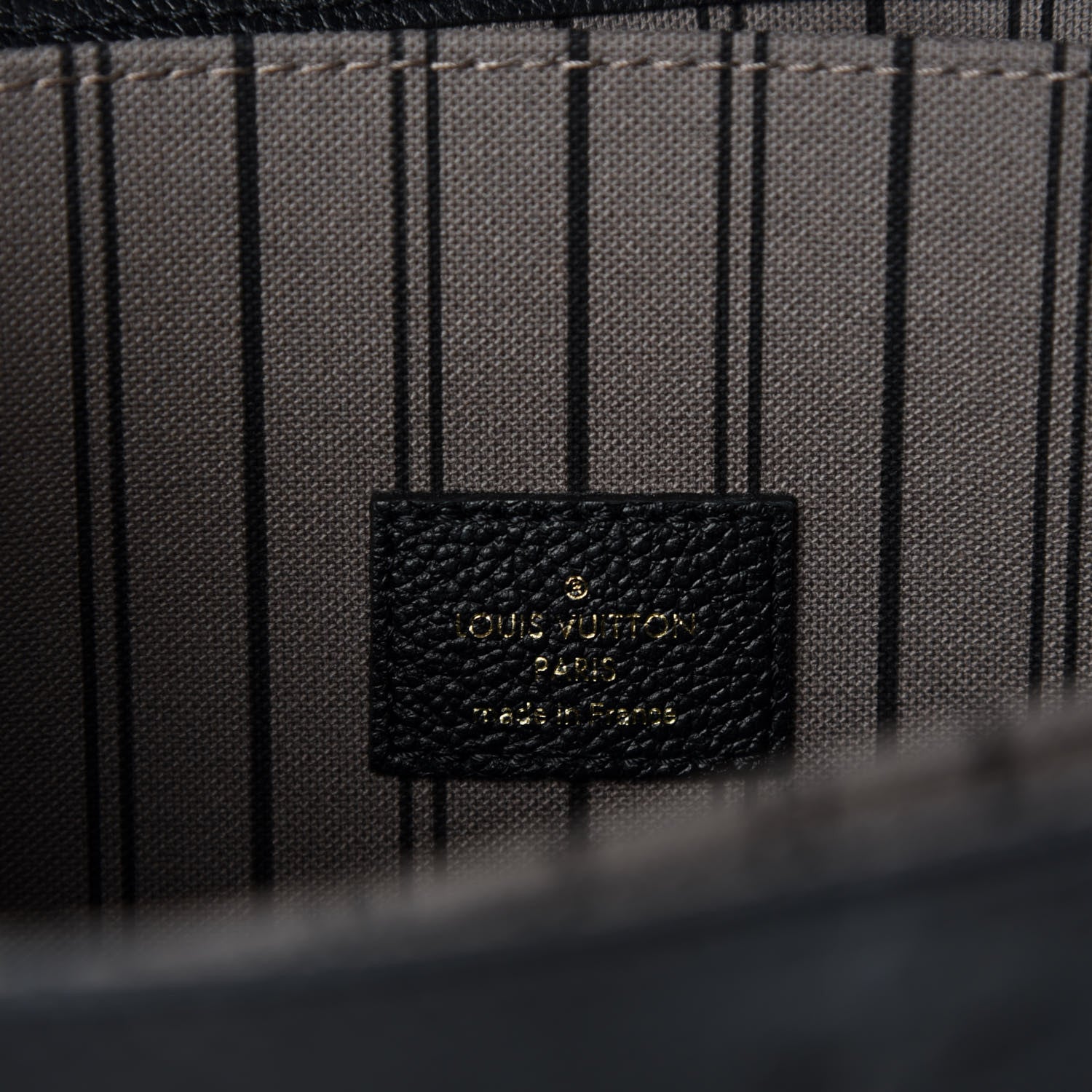 Louis Vuitton Empreinte Pochette Metis Black 8 of 9