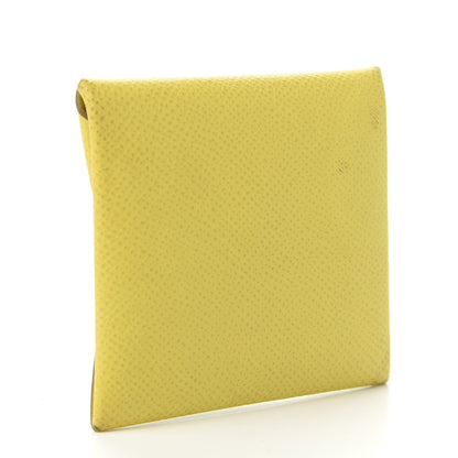 Hermes Epsom Bastia Coin Purse Lime 3 of 11