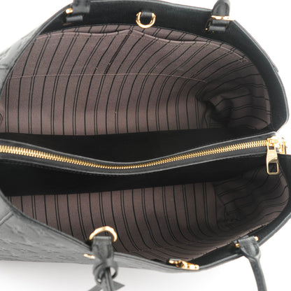 Louis Vuitton Empreinte Montaigne GM Black 5 of 7