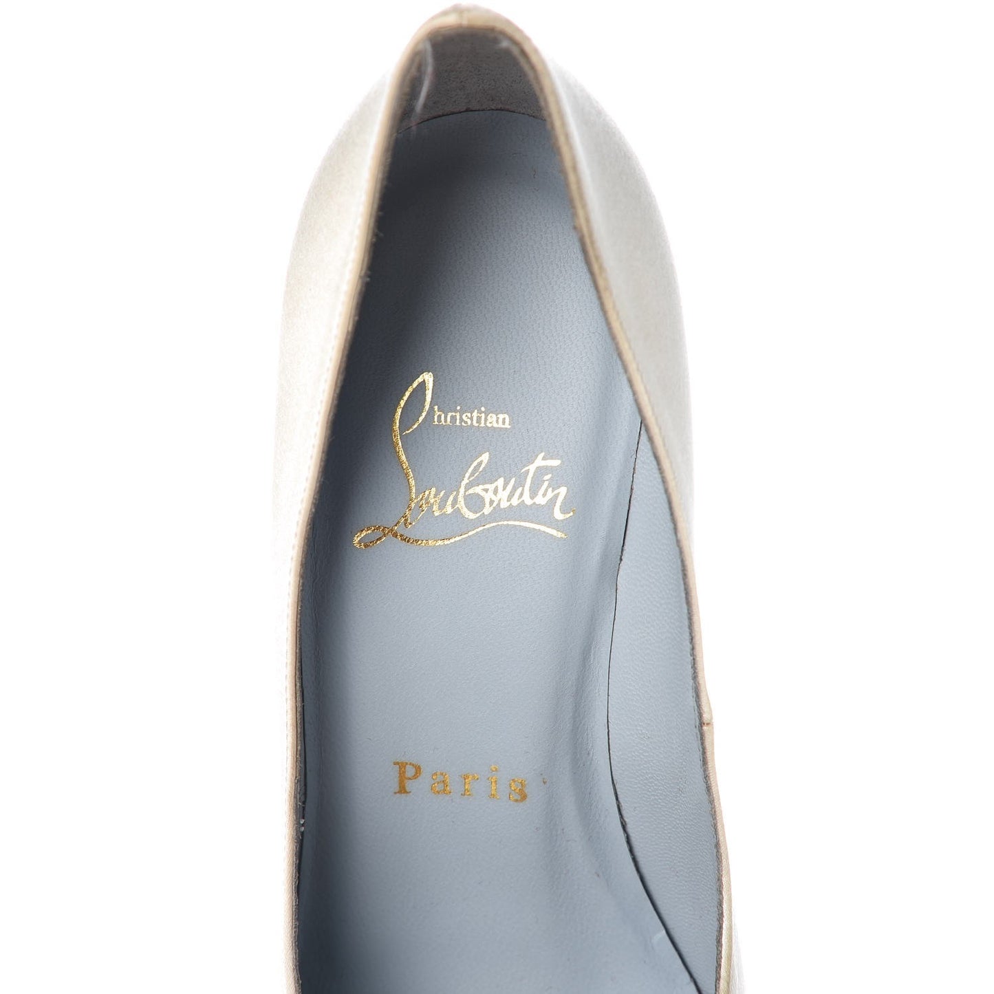 Satin Very Prive 120 Pumps 35.5 Ivory