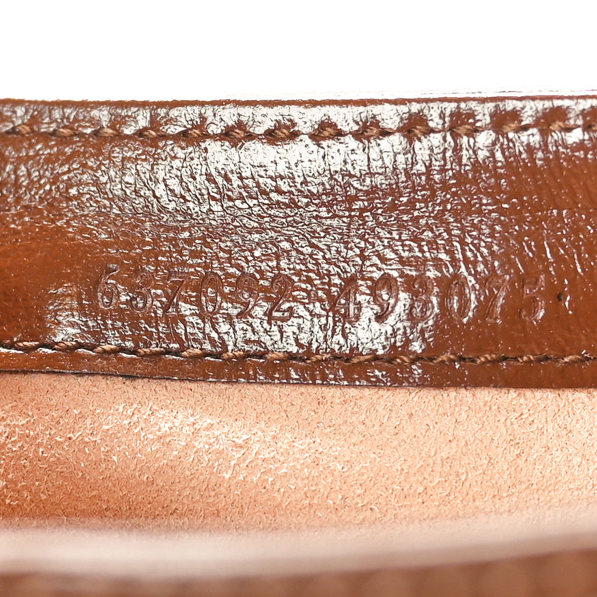 GG Supreme Monogram Azalea Calfskin Web Mini Jackie 1961 Hobo Beige Ebony Brown Sugar
