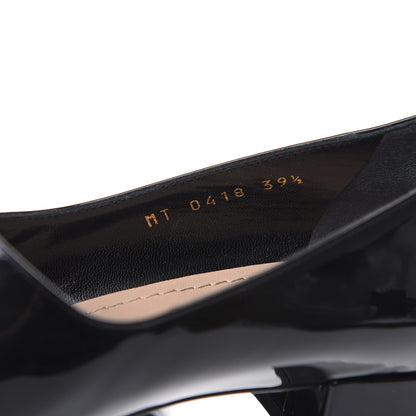Christian Dior Patent Baby-D Ballet Pumps 39.5 Black 7 of 9