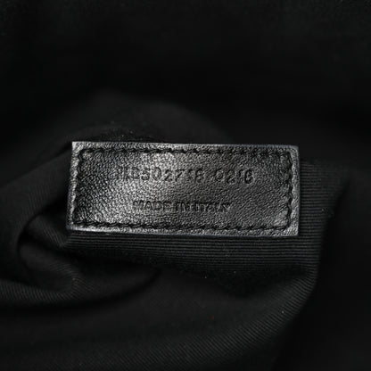 Saint Laurent Calfskin Y Quilted Monogram Large Loulou Shopper Black 7 of 14