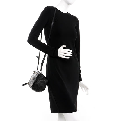 Givenchy Tumbled Sheepskin Mini Pandora Black 2 of 9