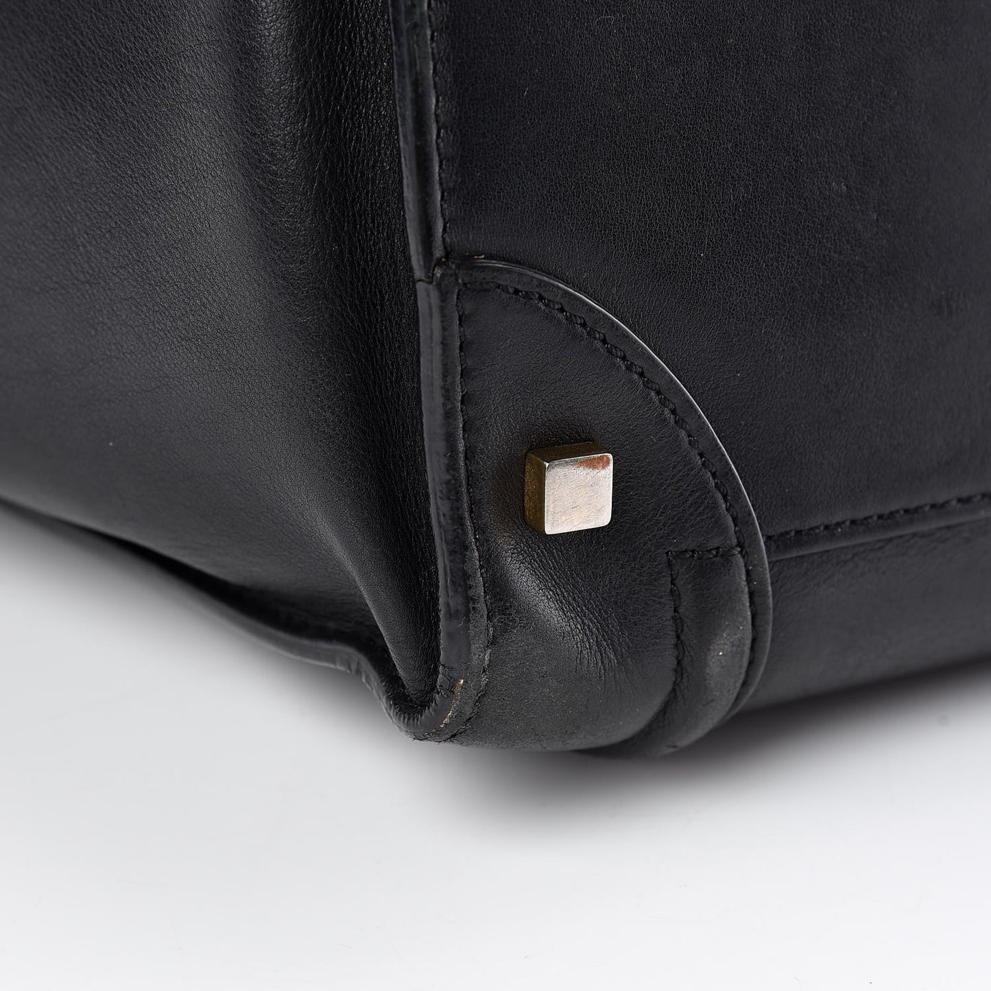 Smooth Calfskin Mini Luggage Black