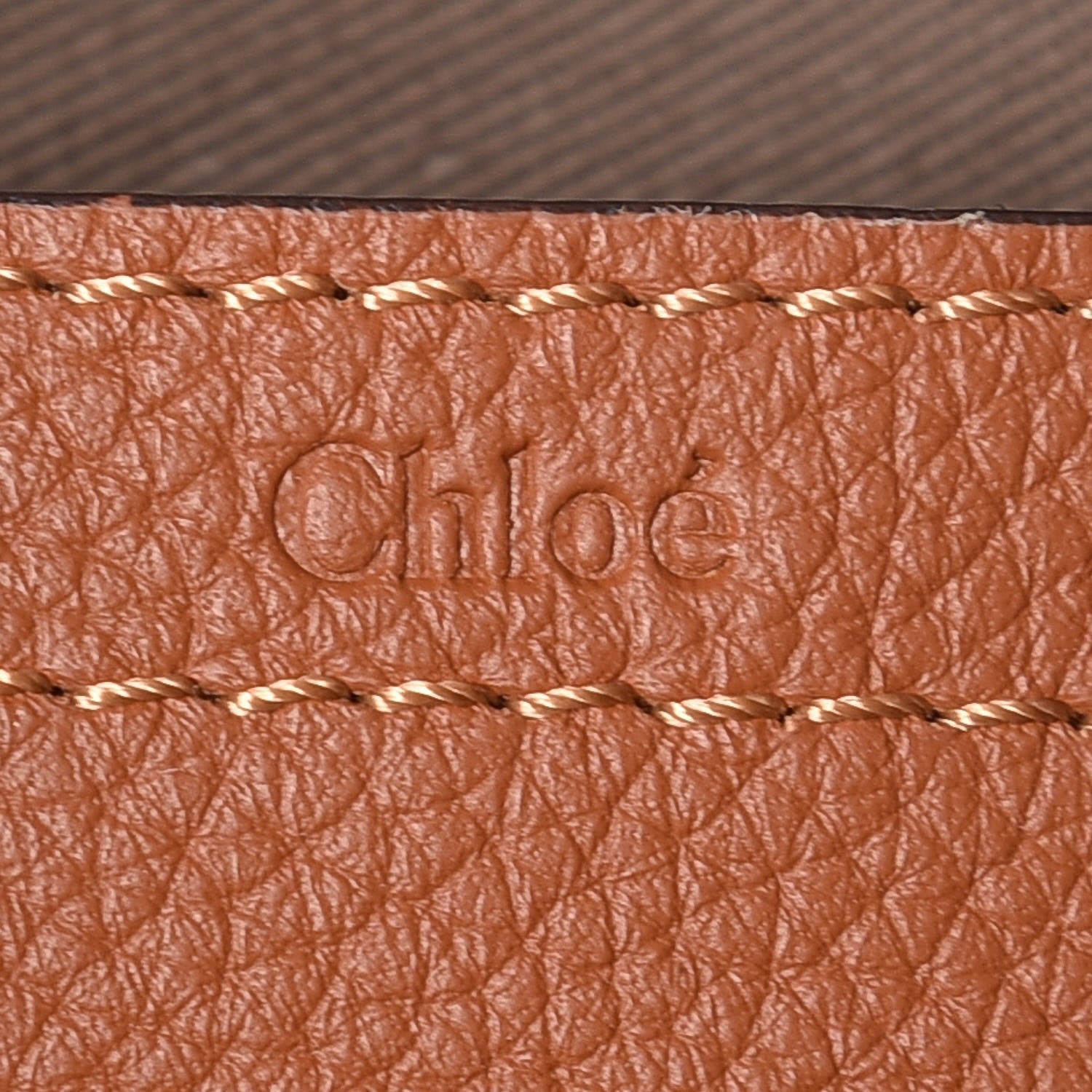 Chloe Calfskin Medium Marcie Round Crossbody Bag Tan 6 of 7