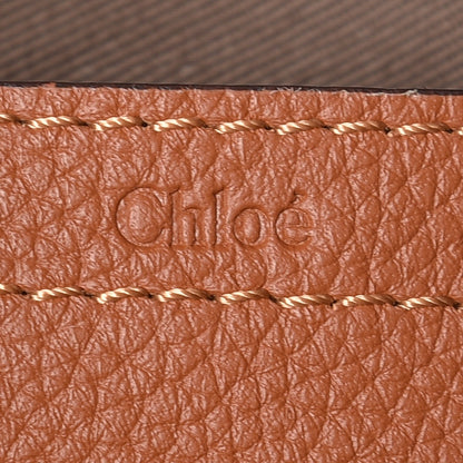 Chloe Calfskin Medium Marcie Round Crossbody Bag Tan 6 of 7