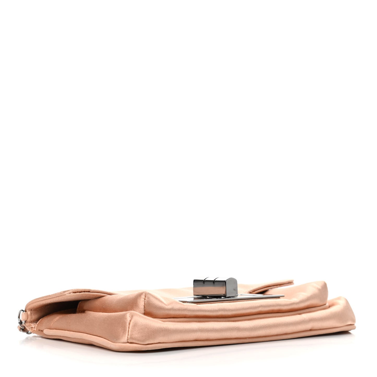 Satin Small Mademoiselle Flap Pink