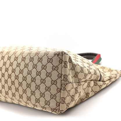 Gucci Monogram Web Large Diaper Tote Brown 11 of 11
