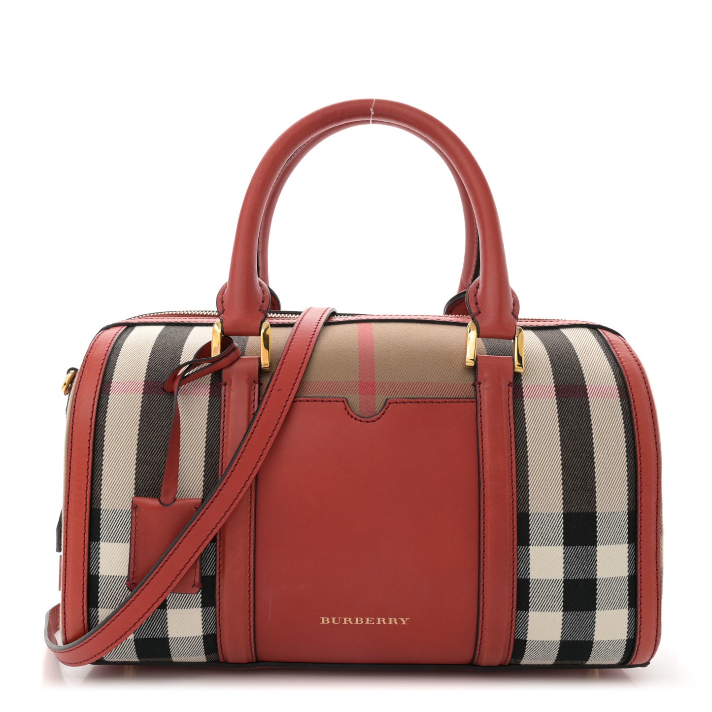 House Check Medium Alchester Military Red