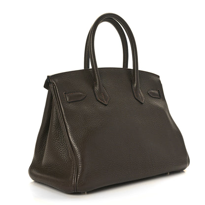Hermes Togo Birkin 30 Chocolate 3 of 10