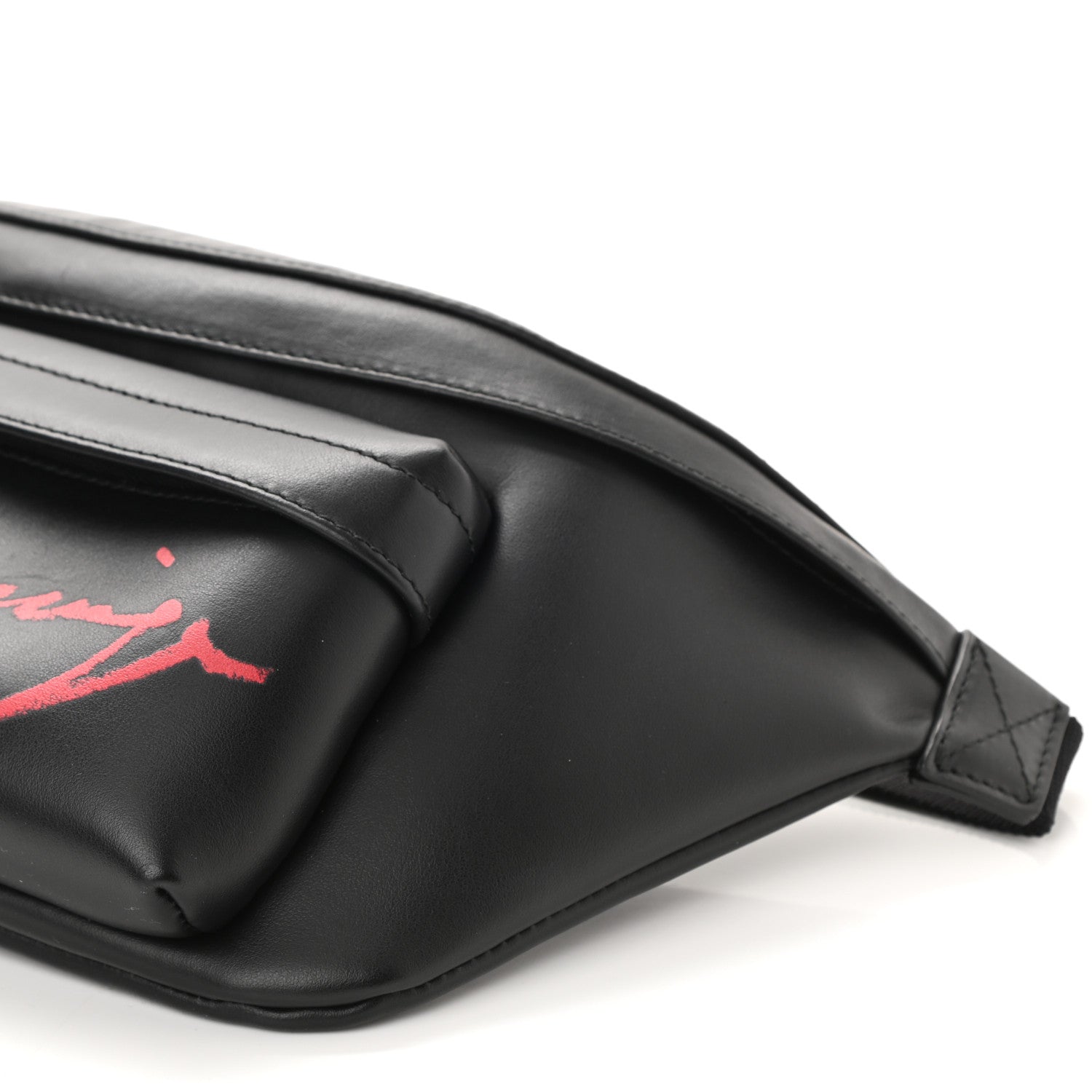 Balenciaga Supple Calfskin Signature Logo Large Everyday Beltpack Black 8 of 8
