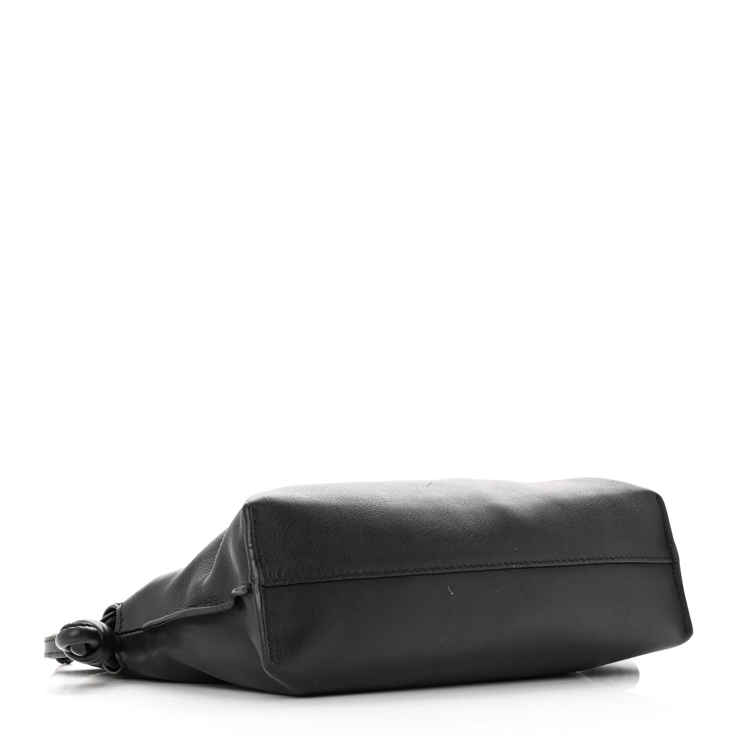 Loewe Calfskin Mini Flamenco Knot Clutch Black 4 of 14