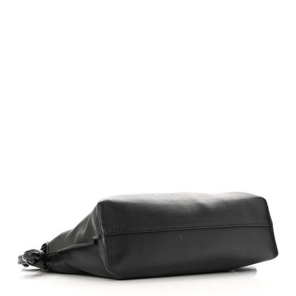 Loewe Calfskin Mini Flamenco Knot Clutch Black 4 of 14