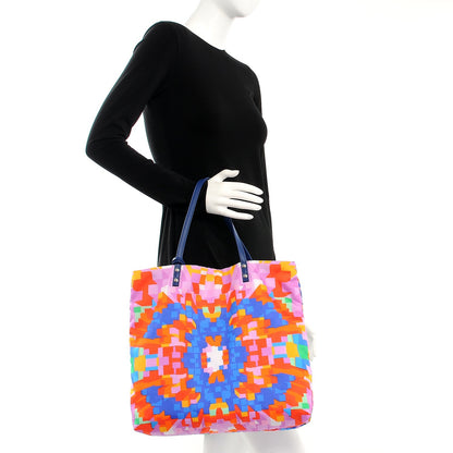 Chanel Nylon Printed CC Tote Multicolor 2 of 7