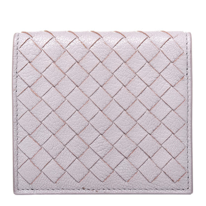 Bottega Veneta Goatskin Intrecciato Card Holder Pink 1 of 15