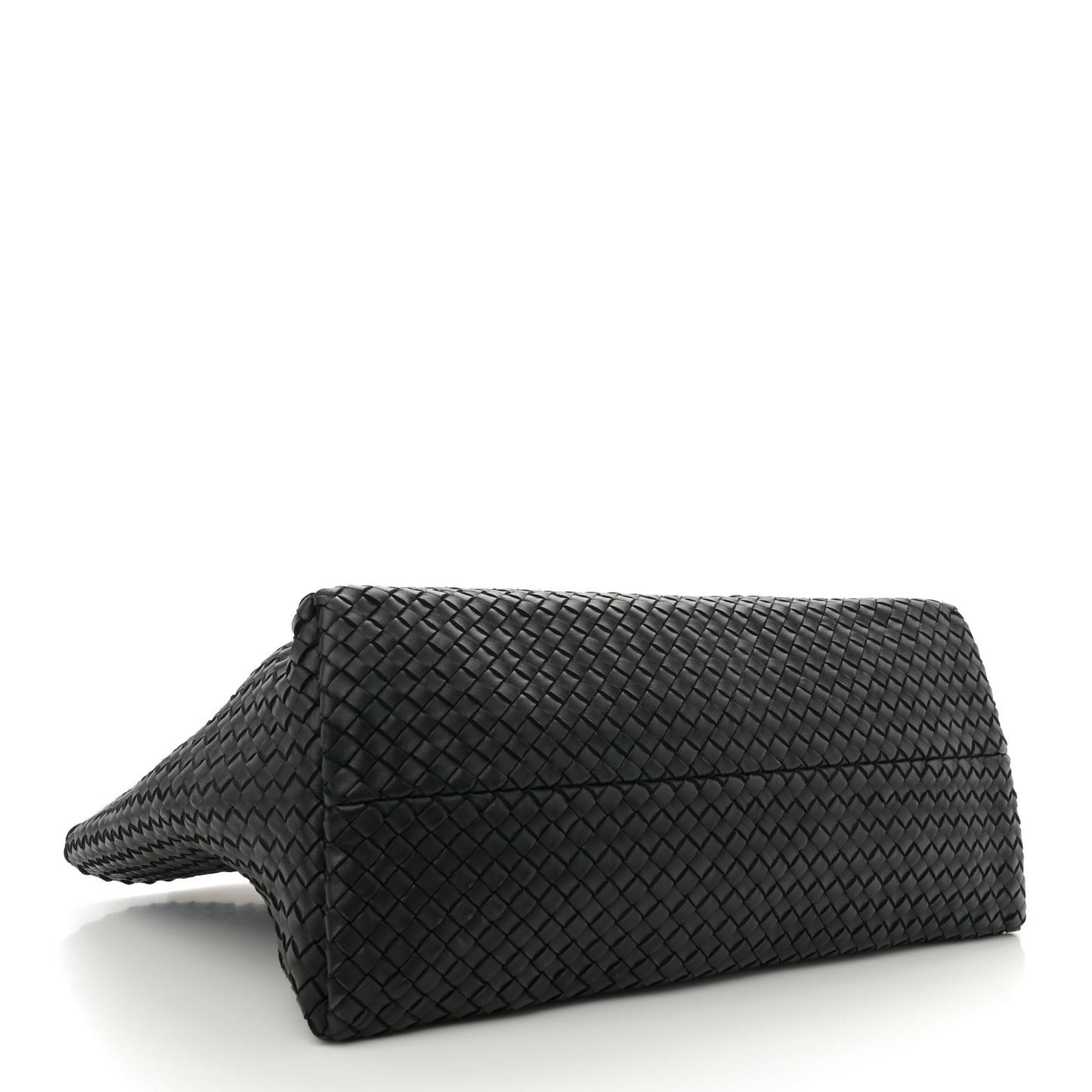 Nappa Intrecciato Large Cabat Black