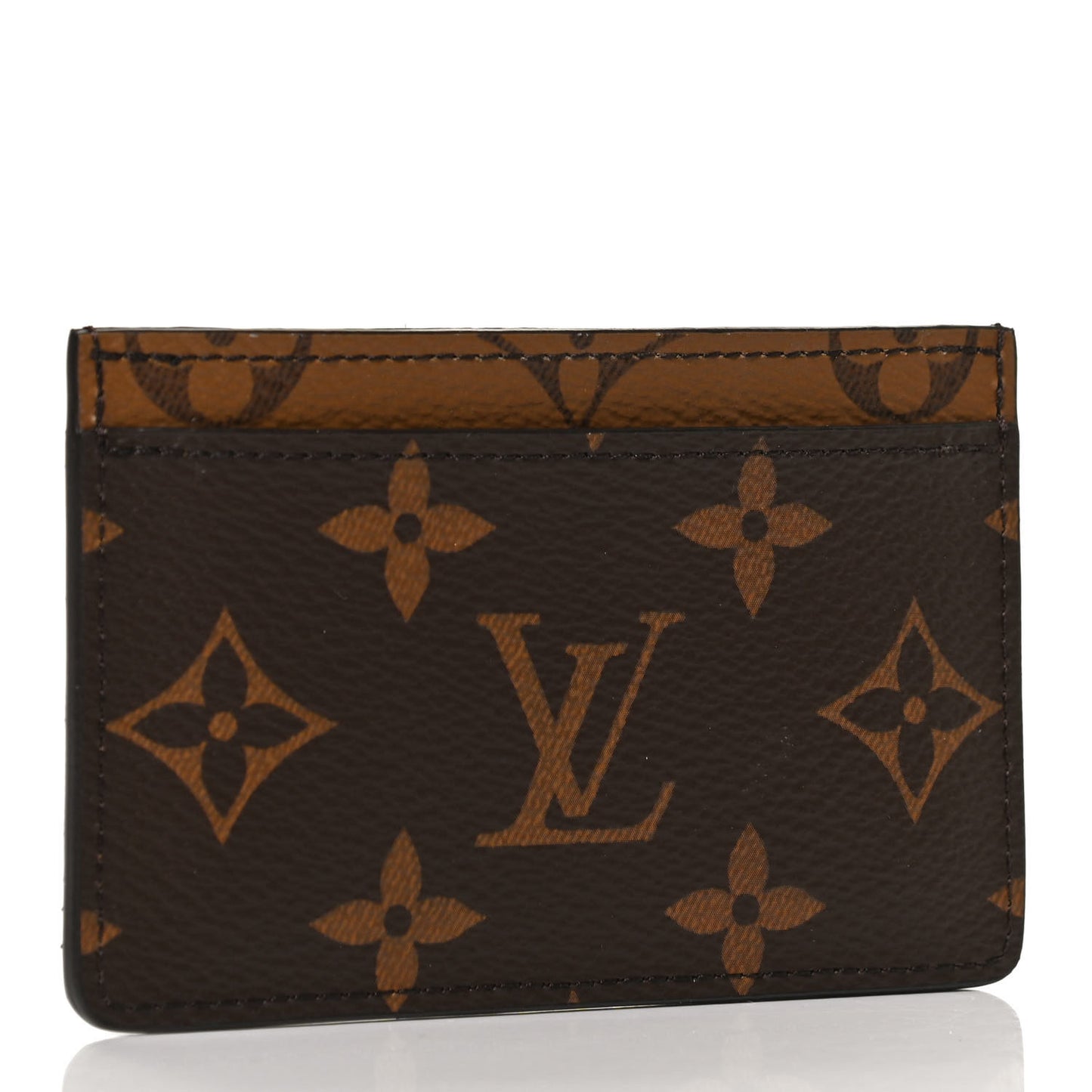 Reverse Monogram Card Holder