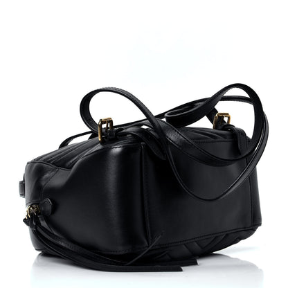 Gucci Calfskin Matelasse GG Marmont Backpack Black 3 of 4