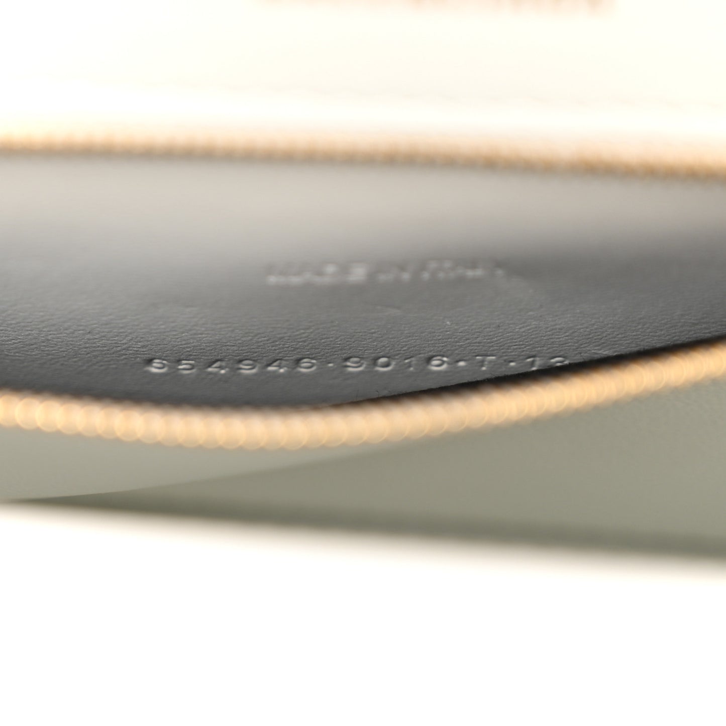 Shiny Calfskin Crocodile Embossed Tonal B Hourglass Stretch Top Handle Bag White