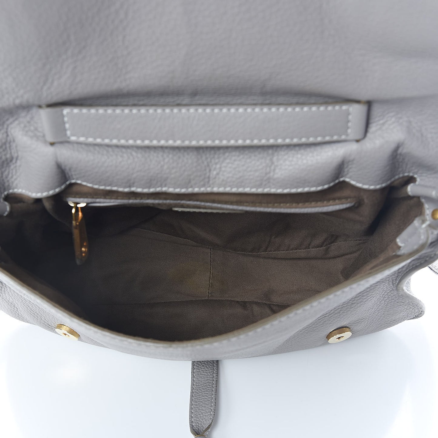 Calfskin Medium Marcie Top Handle Bag Cashmere Grey