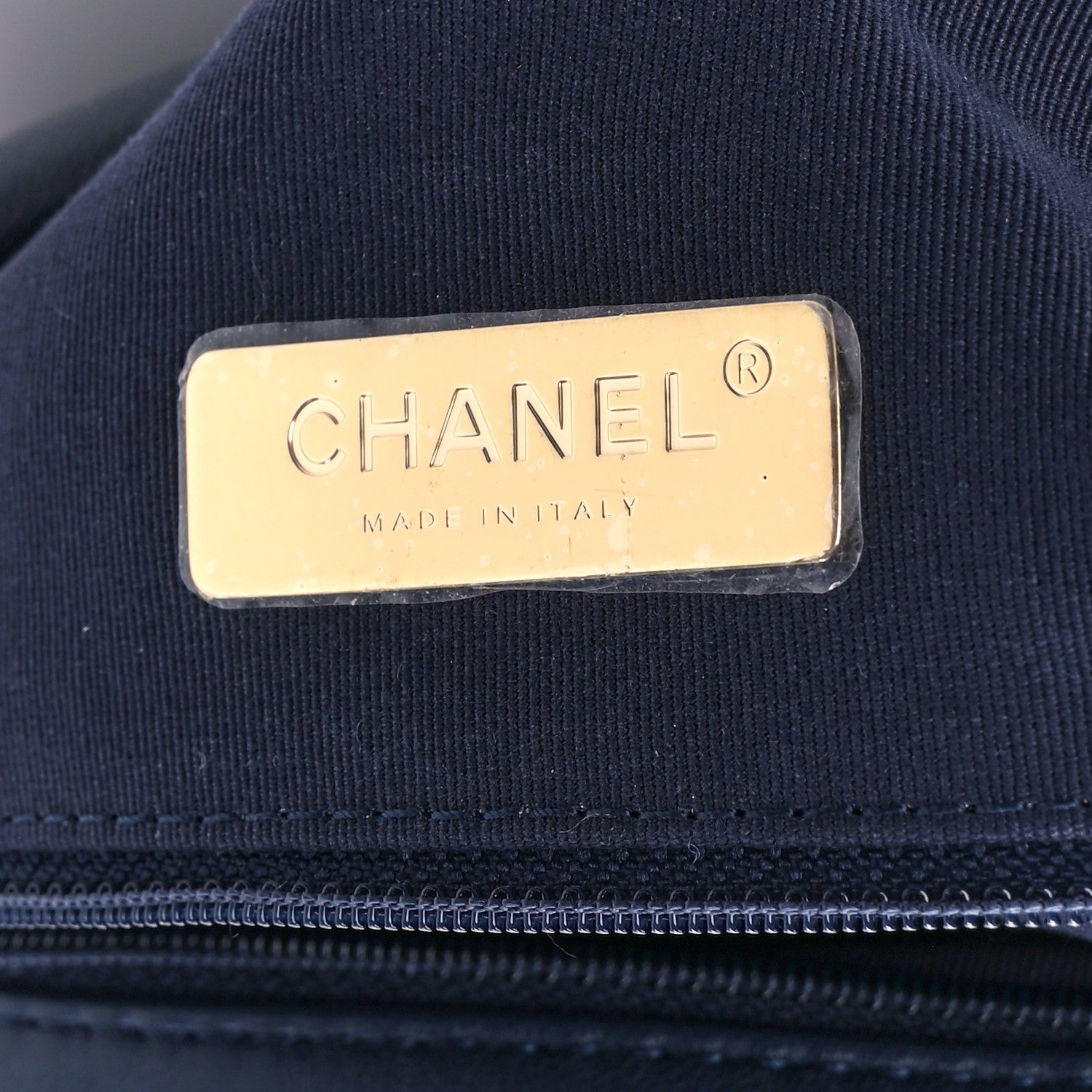 Chanel Lambskin Quilted Medium Chanel 19 Flap Navy Blue 6 of 10