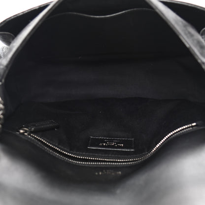 Saint Laurent Suede Monogram Medium Niki Chain Satchel Black 5 of 15