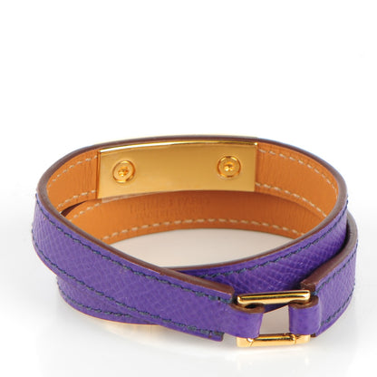 Hermes Epsom Rivale Bracelet M Crocus 6 of 15