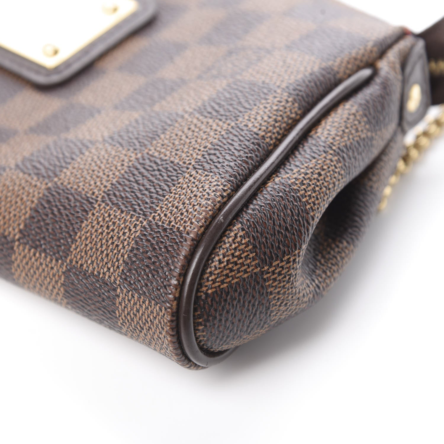 Louis Vuitton Damier Ebene Eva Clutch 11 of 13