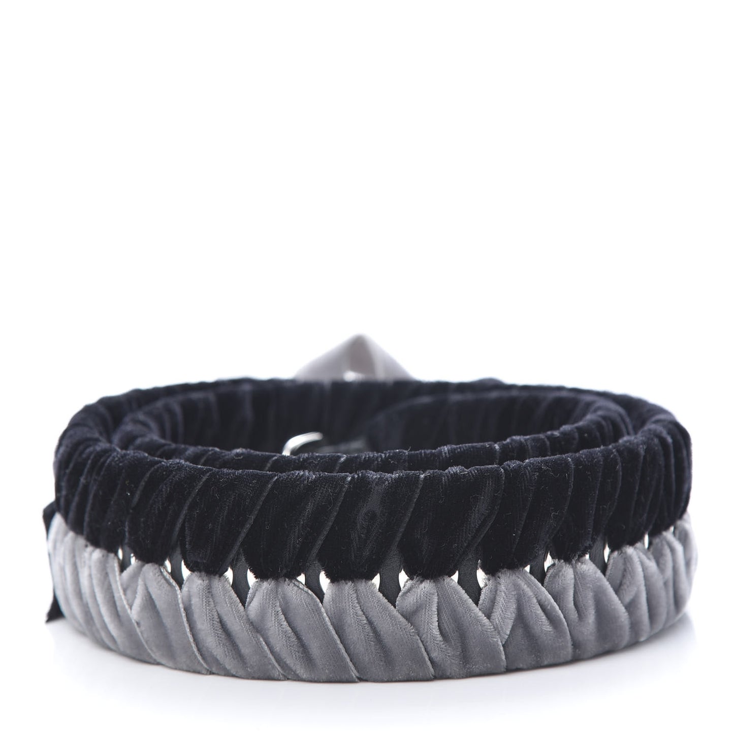 Velvet Lace Up Strap You Grey Black