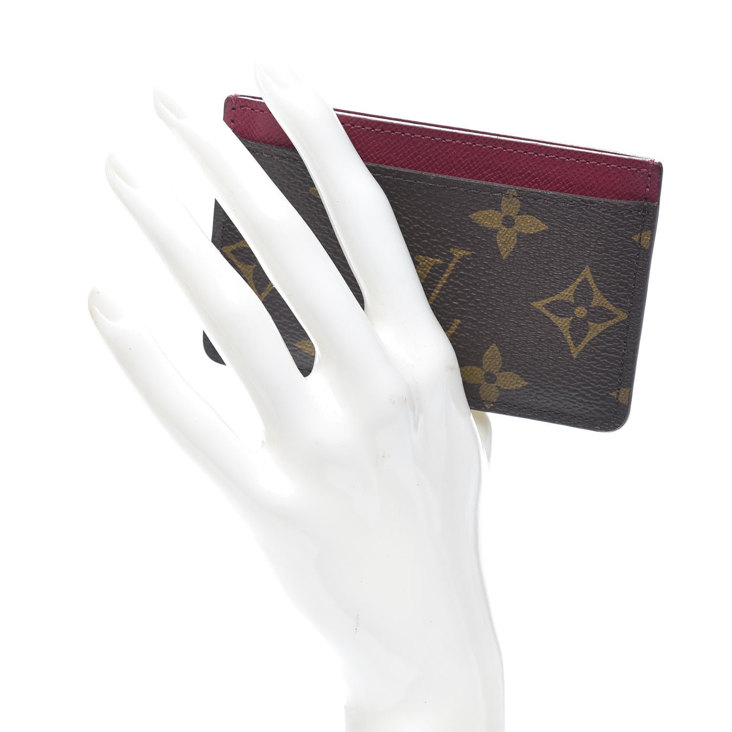 Louis Vuitton Monogram Card Holder Fuchsia 2 of 8