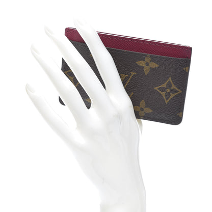 Louis Vuitton Monogram Card Holder Fuchsia 2 of 8