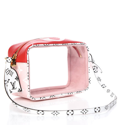 Louis Vuitton Monogram Giant Beach Pouch Rouge 3 of 7