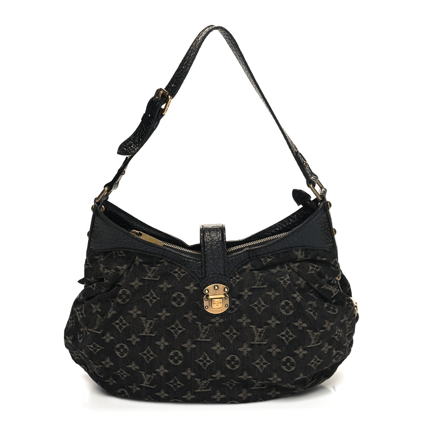 Louis Vuitton Monogram Slightly Denim Black 1 of 11