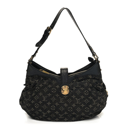 Louis Vuitton Monogram Slightly Denim Black 1 of 11