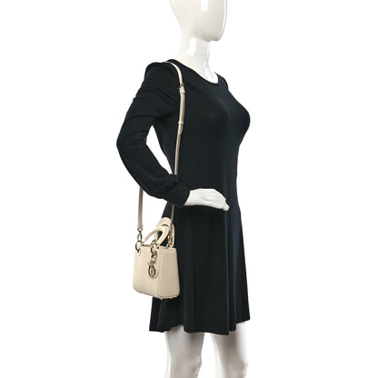 Christian Dior Lizard Mini Lady Dior White 2 of 10