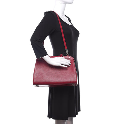 Louis Vuitton Epi Brea MM Fuchsia 2 of 10