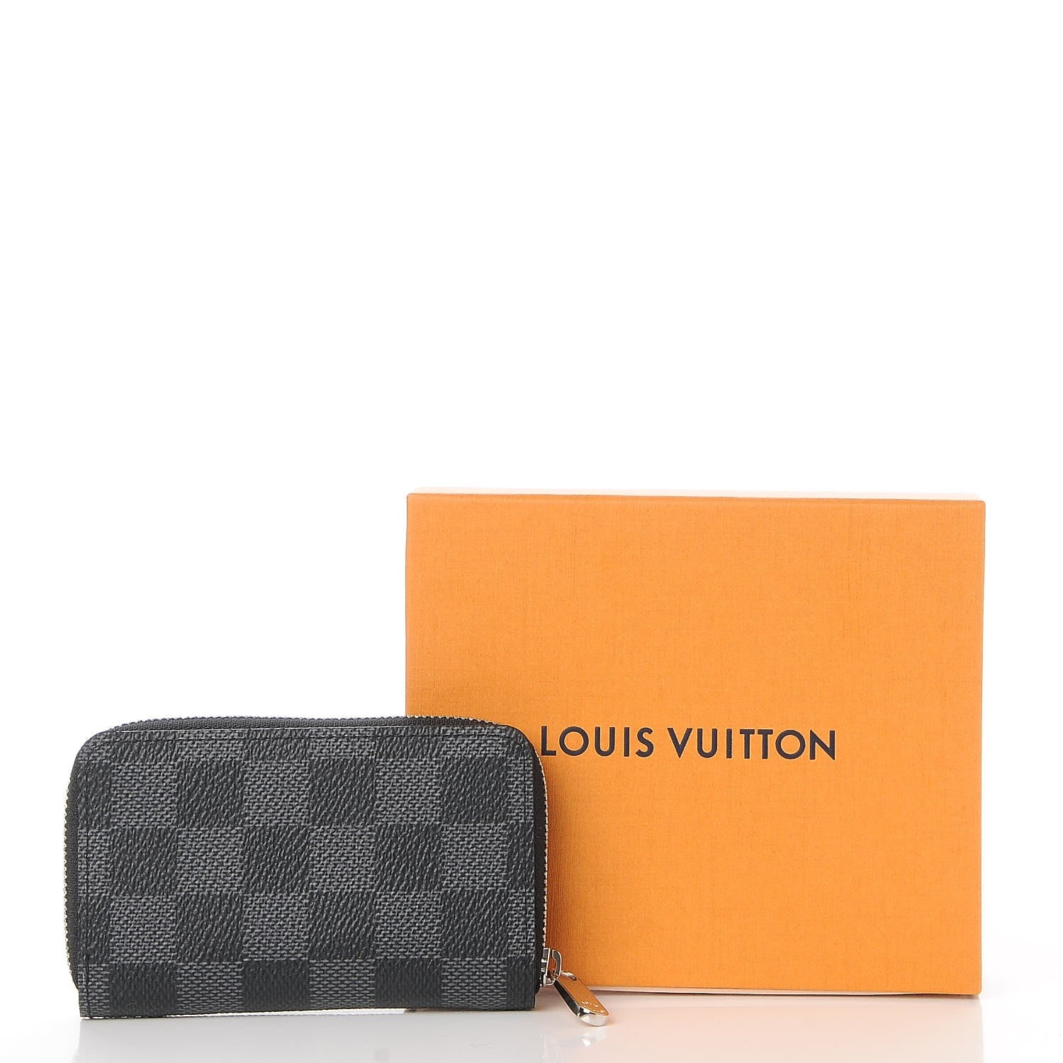 Louis Vuitton Damier Graphite Zippy Coin Purse Vertical 8 of 8