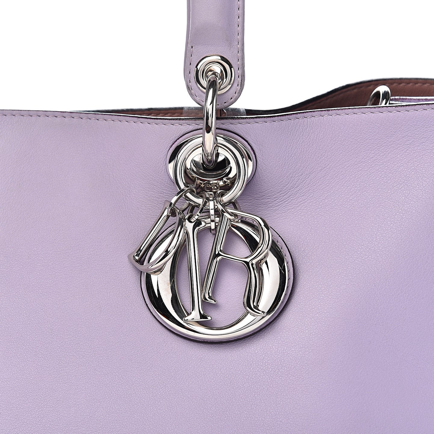 Smooth Calfskin Large Diorissimo Tote Lilac