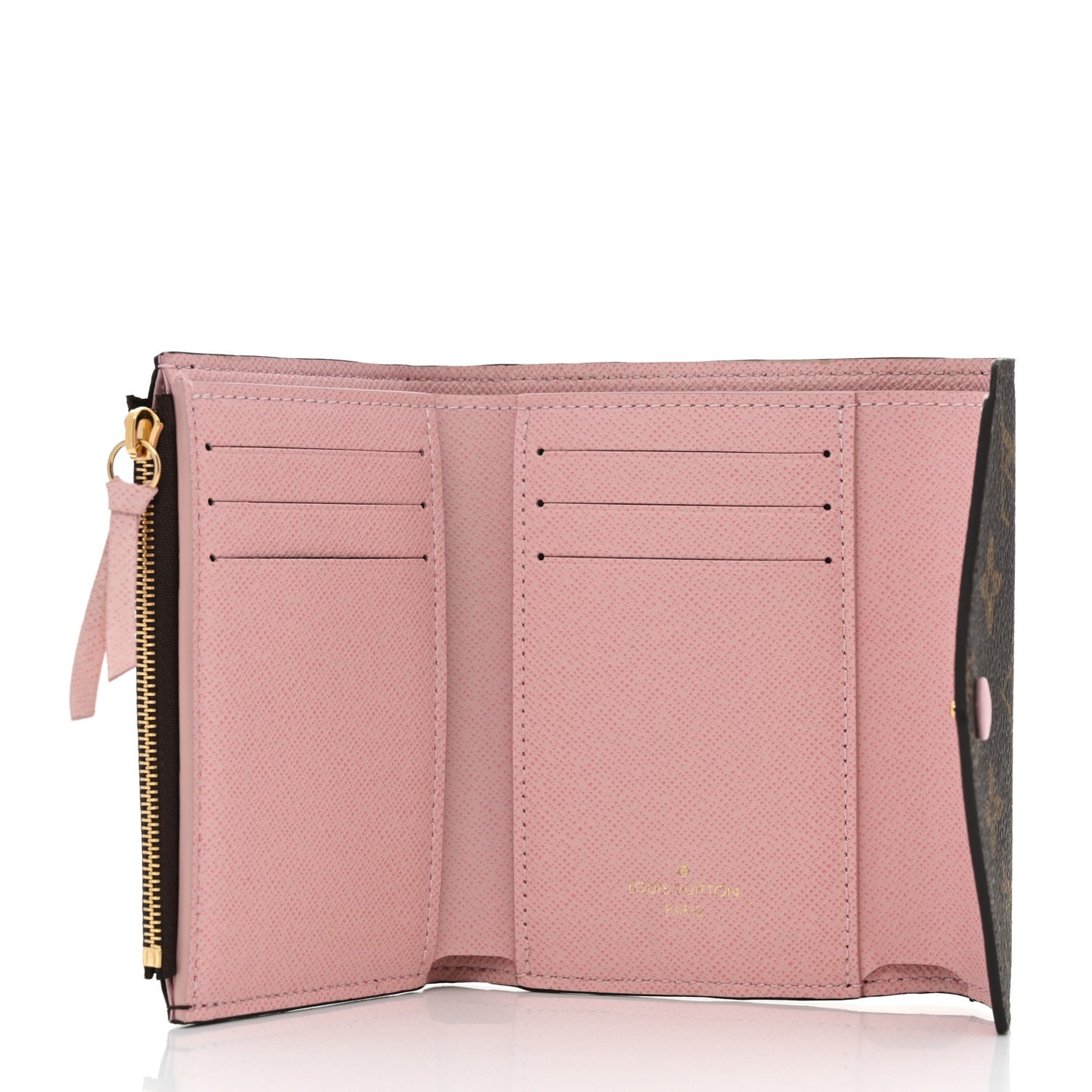 Monogram Victorine Wallet Rose Ballerine