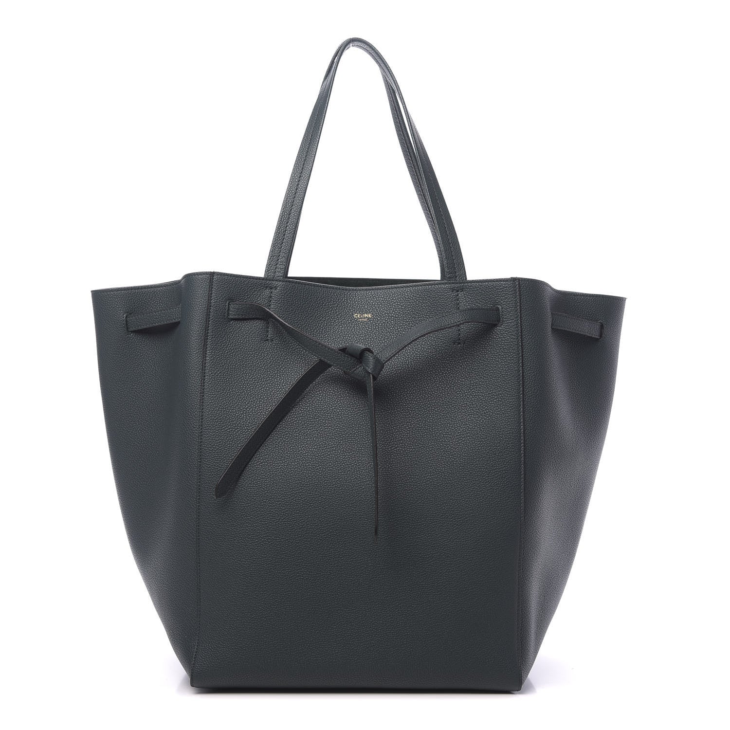 Celine Soft Grained Calfskin Medium Belt Cabas Phantom Amazone 1 of 9
